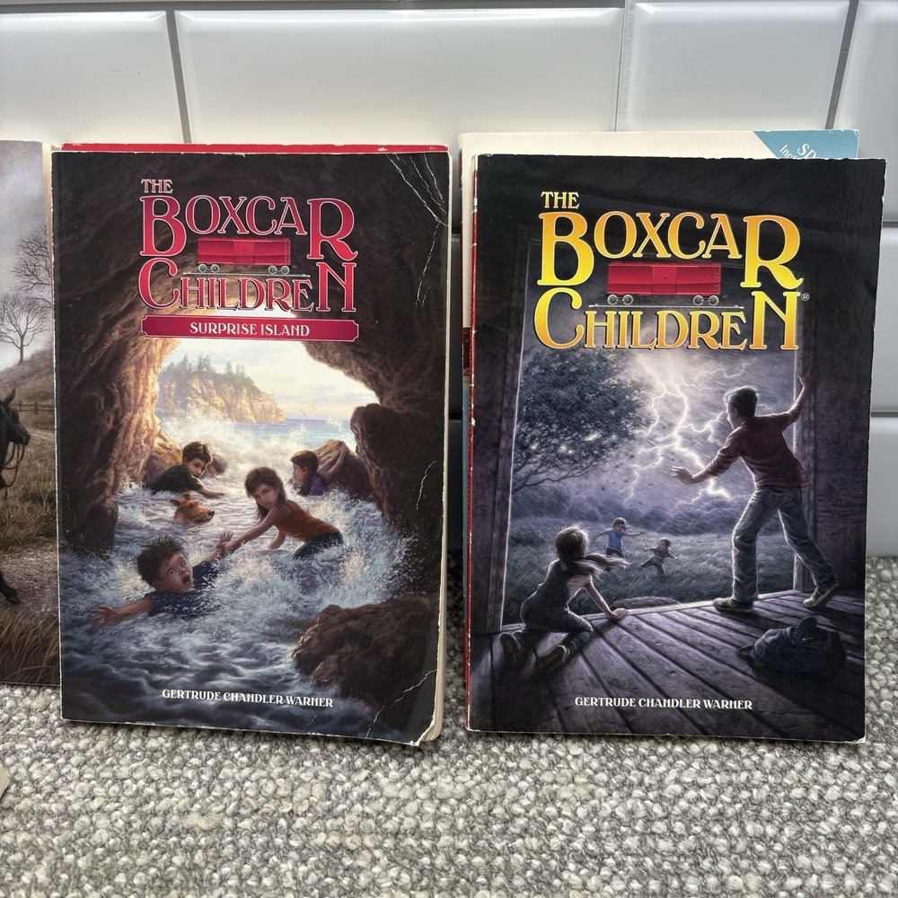 Box Car Children Chapter Books Set Of‎ 8 Upper Readers Classroom Homeschool - Picture 4 of 9